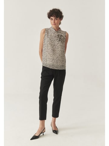 TATUUM Blousetop zandkleurig/zwart