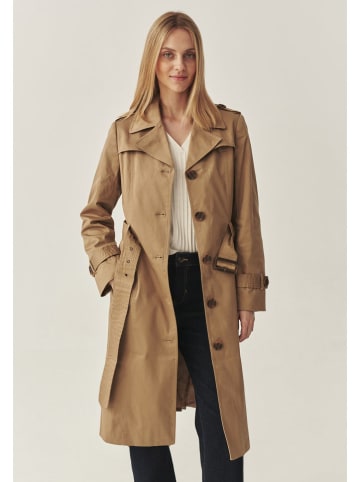 TATUUM Trenchcoat lichtbruin