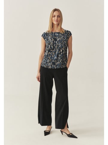 TATUUM Blouse donkerblauw/beige