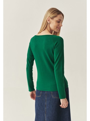 TATUUM Sweter "Brooke" w kolorze zielonym