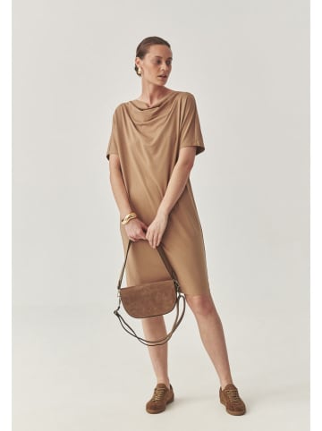TATUUM Sukienka w kolorze jasnobrązowym