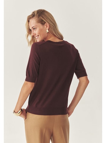 TATUUM Wełniany sweter "Moril" w kolorze bordowym