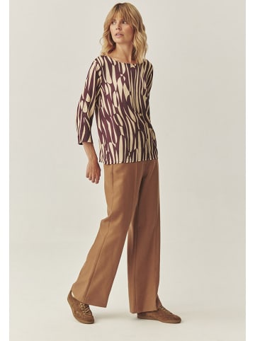 TATUUM Blouse "Afeliami" bordeaux/beige