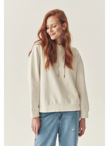 TATUUM Hoodie in Weiß/ Rot