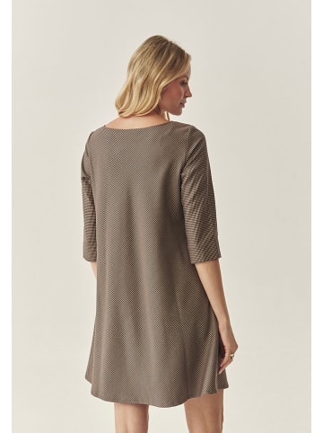 TATUUM Sukienka "Gracy" w kolorze szarobrązowym