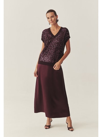 TATUUM Paillettentrui "Icoma" bordeaux