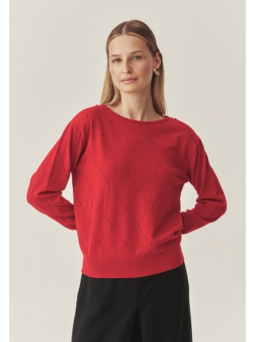TATUUM Sweter "Azaki" w kolorze czerwonym