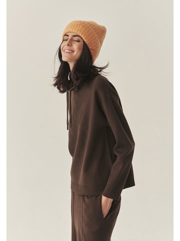 TATUUM Sweter "Farni" w kolorze ciemnobrązowym