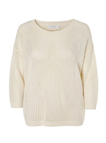 TATUUM Sweter "Arles" w kolorze kremowym