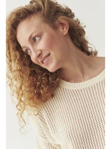 TATUUM Sweter "Arles" w kolorze kremowym