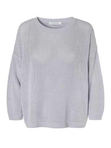 TATUUM Sweter "Arles" w kolorze jasnoszarym