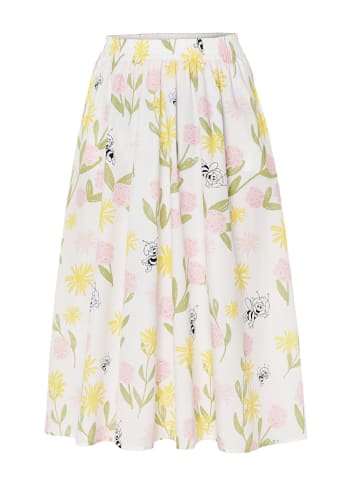 TATUUM Spódnica "Tekla" w kolorze kremowym ze wzorem