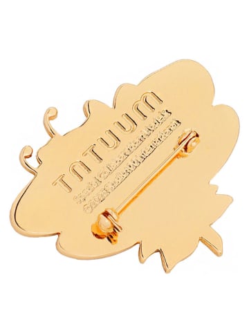 TATUUM Broche "Qui" rood/geel