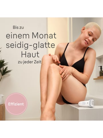 Braun Depilator "Silk-épil 7-041" w kolorze srebrno-białym