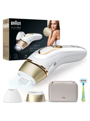 Braun IPL-ontharingsapparaat "Silk-expert Pro IPL PL5152" wit/goudkleurig