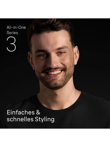 Braun Trymer ''Series 3 All-In-One'' w kolorze czarnym do brody