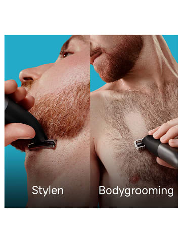 Braun Barttrimmer ''Series XT5'' in Schwarz