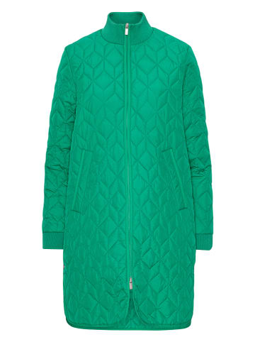 Ilse Jacobsen Płaszcz pikowany w kolorze zielonym
