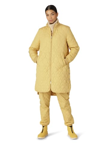 Ilse Jacobsen Doorgestikte mantel geel