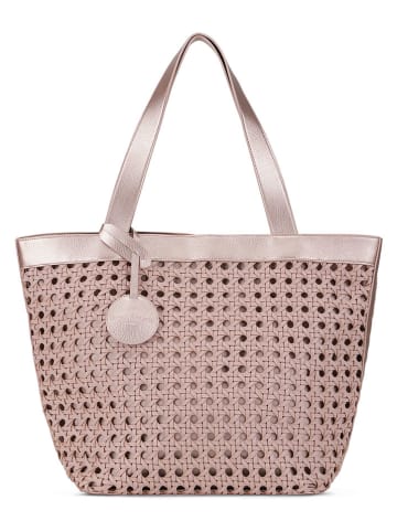 Ilse Jacobsen Shopper bag w kolorze jasnoróżowym - 51 x 36 cm