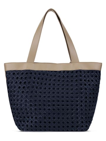 Ilse Jacobsen Shopper bag w kolorze granatowym - 51 x 36 cm