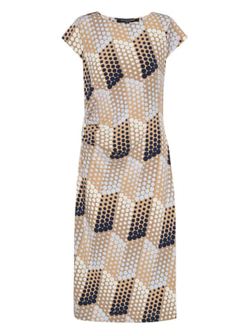 Ilse Jacobsen Kleid in Hellbraun/ Hellblau