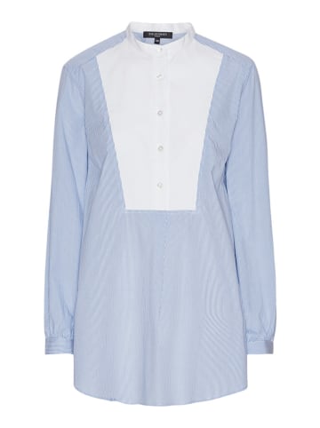 Ilse Jacobsen Bluse in Hellblau/ Weiß