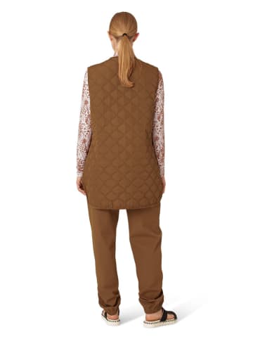 Ilse Jacobsen Steppweste in Braun