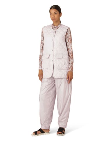 Ilse Jacobsen Doorgestikte bodywarmer rosé