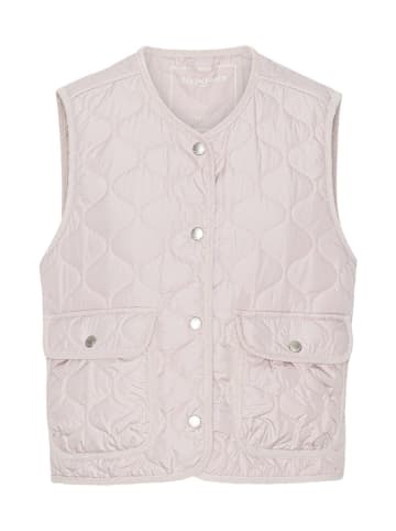 Ilse Jacobsen Doorgestikte bodywarmer rosé