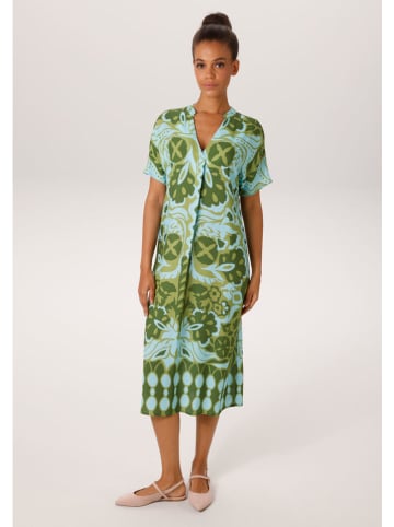 Aniston Kleid in Türkis/ Grün