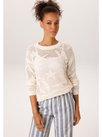 Aniston Pullover in Creme