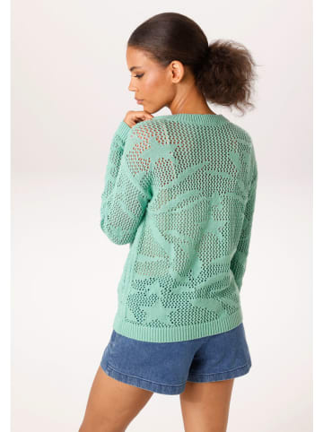 Aniston Sweter w kolorze turkusowym