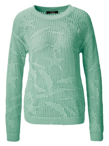 Aniston Pullover in Türkis