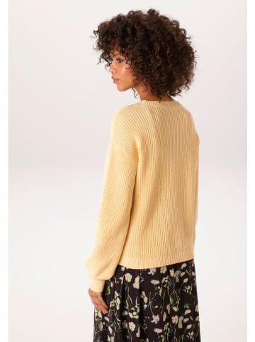Aniston Sweter w kolorze żółtym