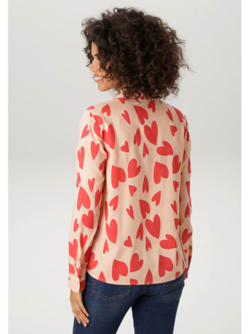 Aniston Bluse in Rosa/ Koralle