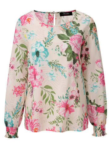 Aniston Blouse rosé/groen