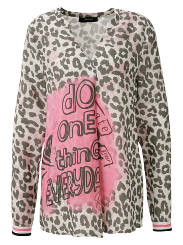 Aniston Blouse grijs/roze