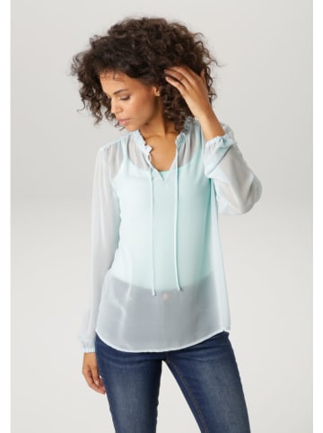 Aniston Bluse in Türkis