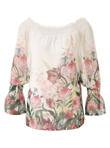 Aniston Blouse crème/roze