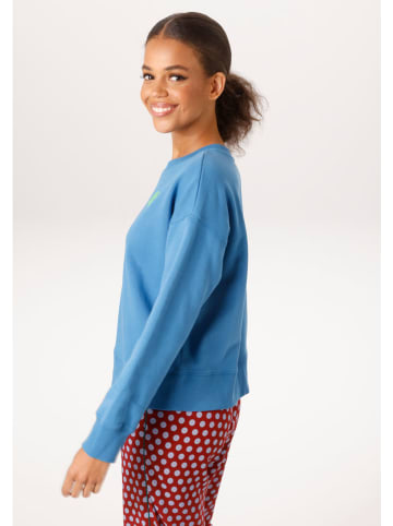 Aniston Sweatshirt blauw