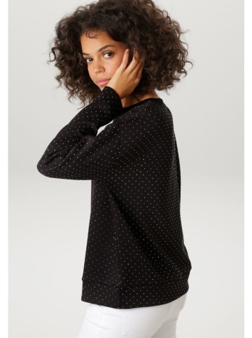 Aniston Sweatshirt in Schwarz