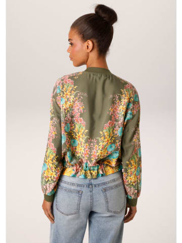 Aniston Kurtka w kolorze khaki ze wzorem