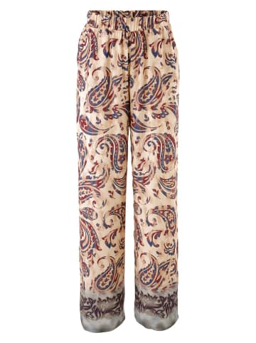 Aniston Hose in Beige/ Dunkelblau