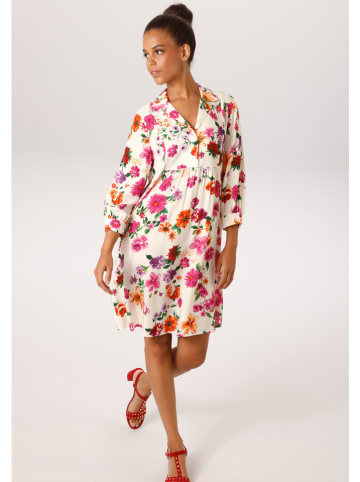 Aniston Sukienka w kolorze białym ze wzorem