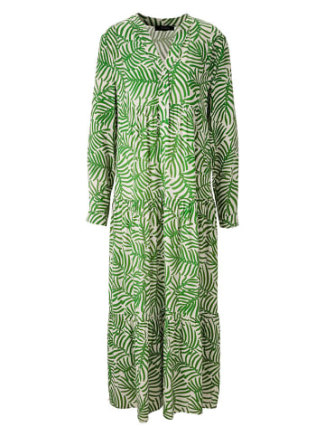 Aniston Jurk groen/wit