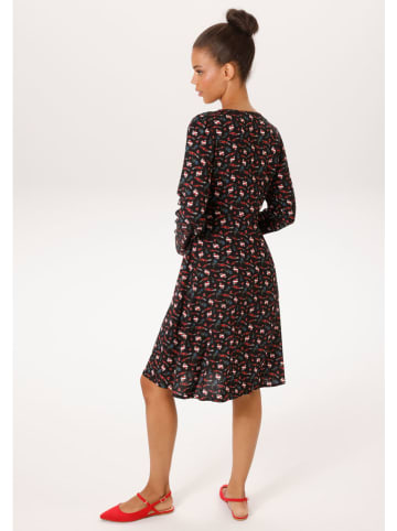 Aniston Jurk zwart/rood