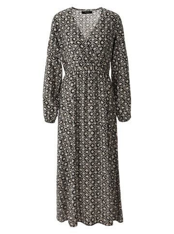 Aniston Kleid in Grau/ Schwarz