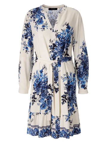 Aniston Kleid in Weiß/ Blau
