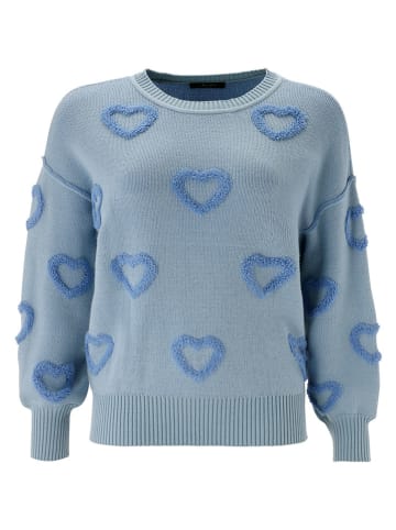 Aniston Sweter w kolorze błękitnym